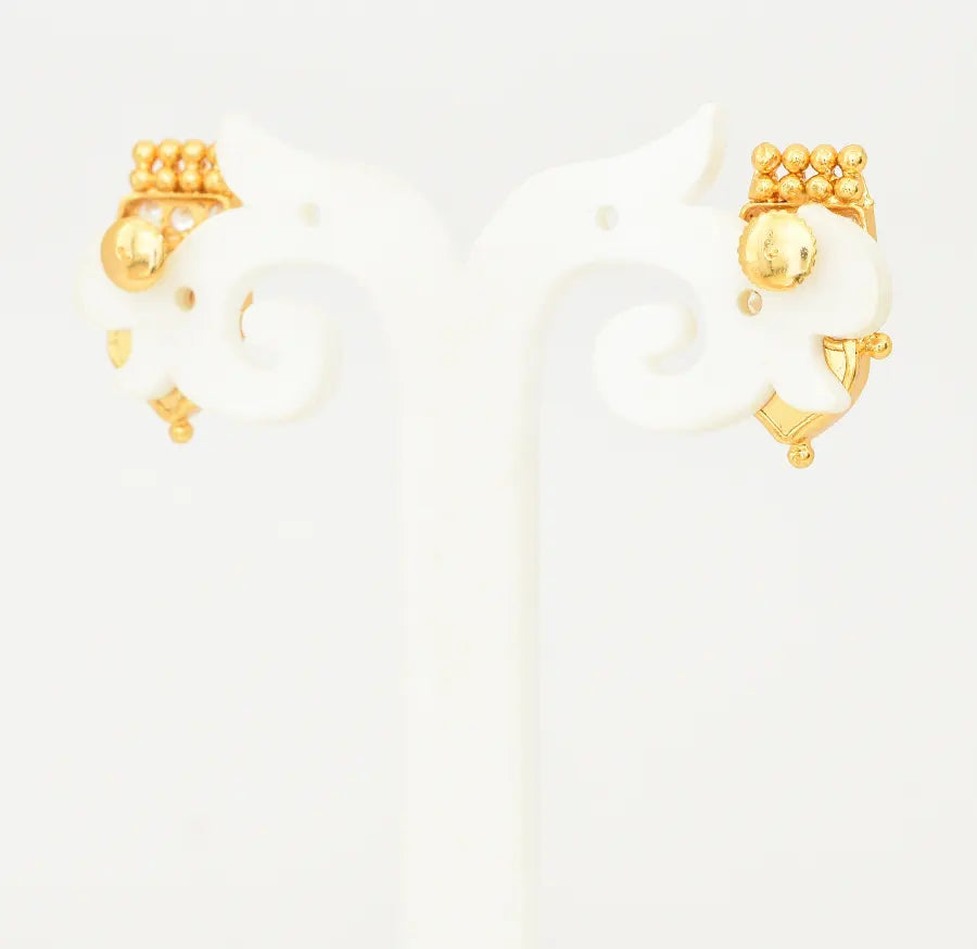 Traditional Blue Palakka Stud - V05525