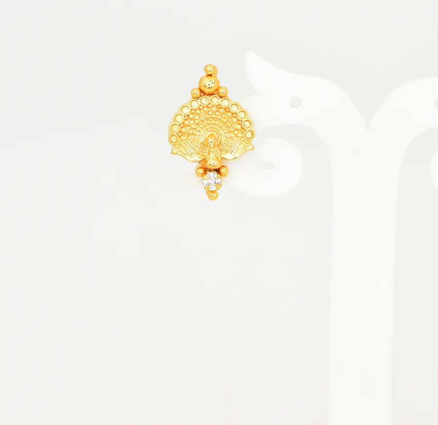 White Peafowl Stud - V05531