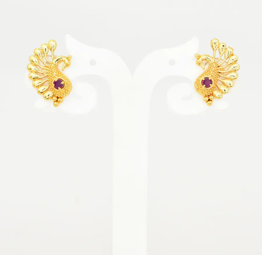 Magenta Paun Stud - V05532