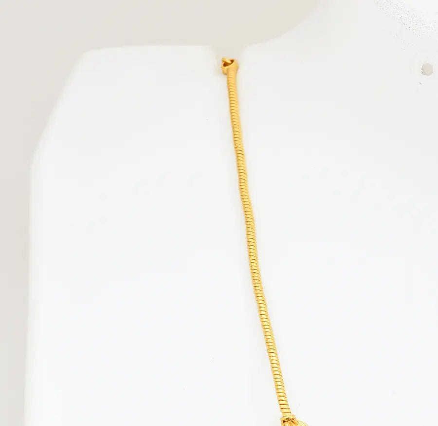 Magenta Lekshmy Locket Naina With Chain - V02377