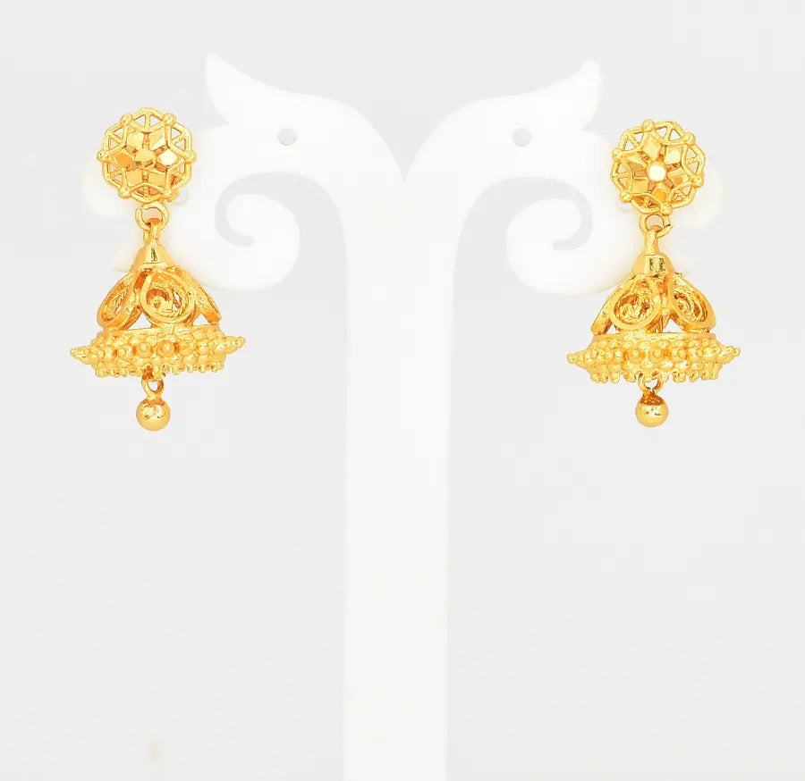 Small Nouveau Jhumka - V08620