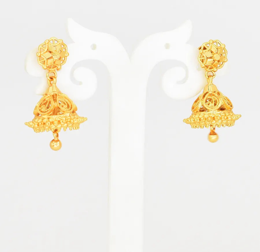 Small Nouveau Jhumka - V08620