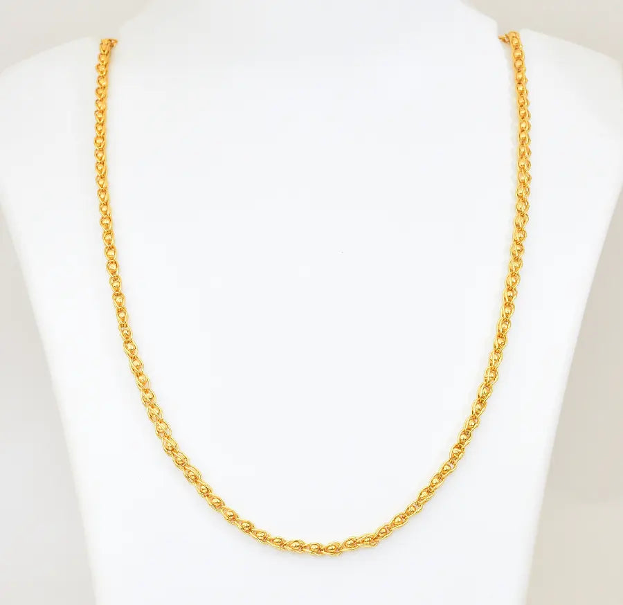 Medium Big Ball Intricate Chain 24 Inches - W111008