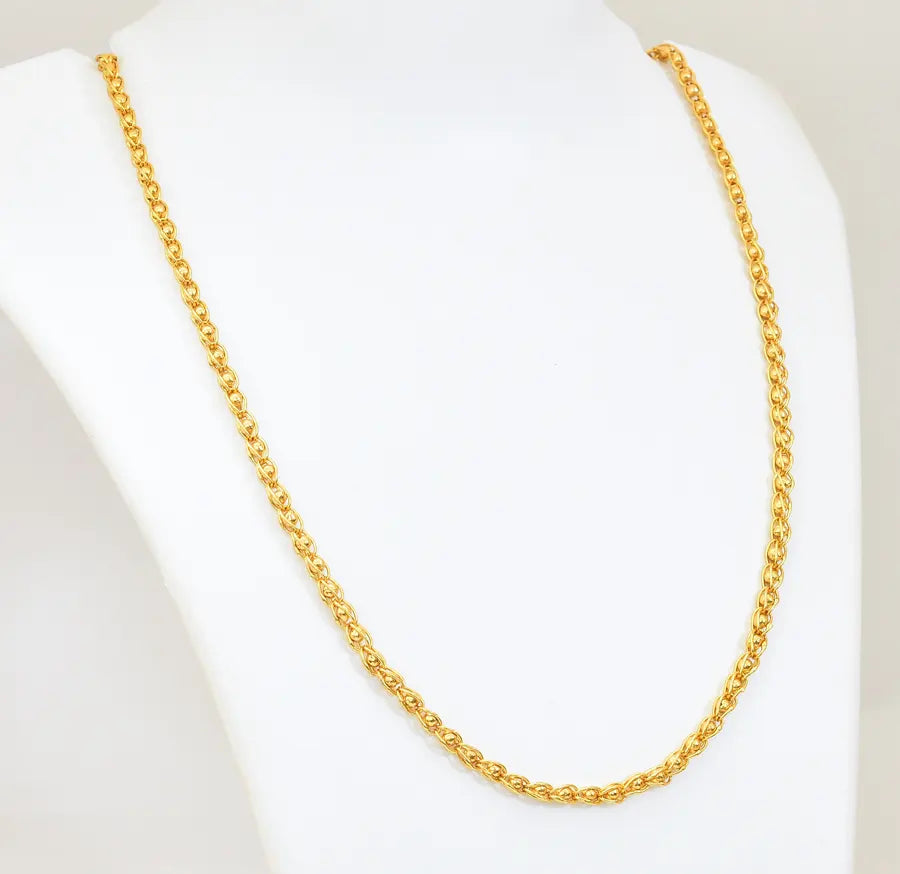 Medium Big Ball Intricate Chain 24 Inches - W111008