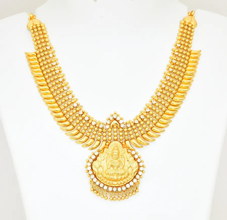 White Lakshmy Necklace - V05542