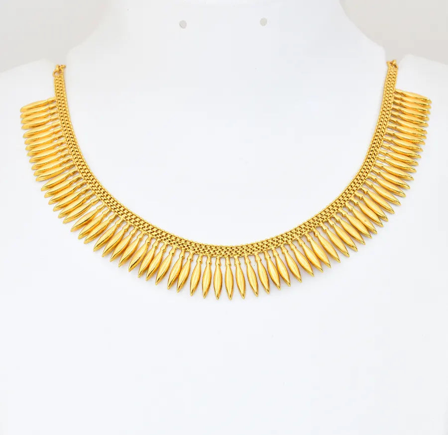 Medium Jasmine Bud Short Necklace - V04490