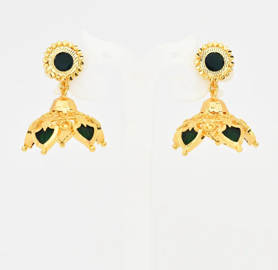 Green Palakka Designer Jimmikki - V04496